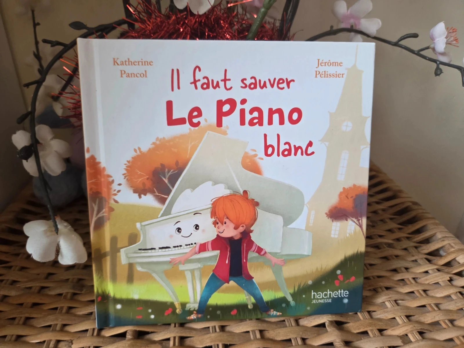 💜Il faut sauver le Piano blanc livre enfant
